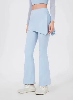 Summer Ready Soft Touch Semi Skirted Gym Flared Pants
