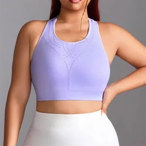 OekoTexCertified Racerback Sports Bra Yoga Crop Top