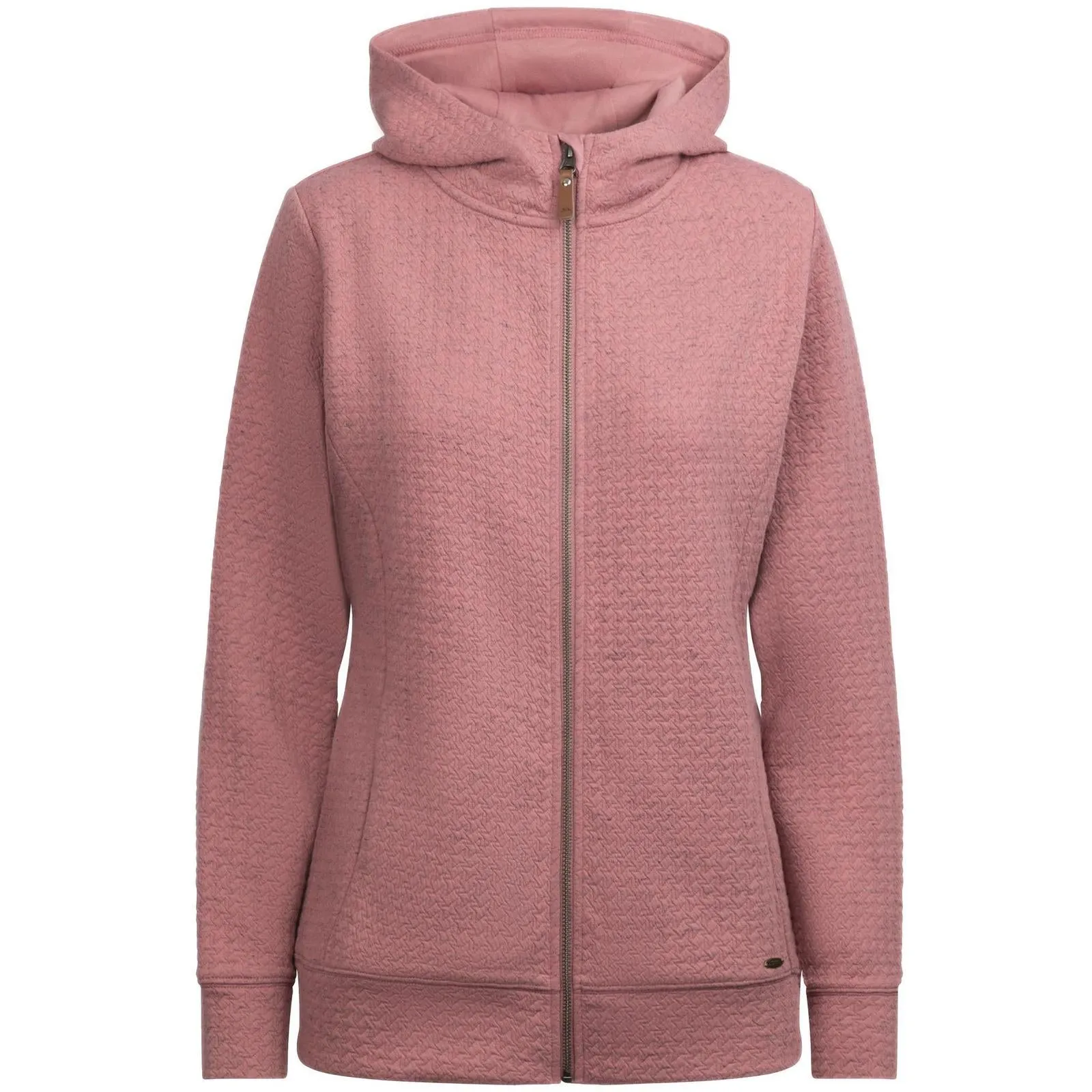 Trespass Womens Winnie Zip Up Hoodie product pearl elegance Hiking Suitable