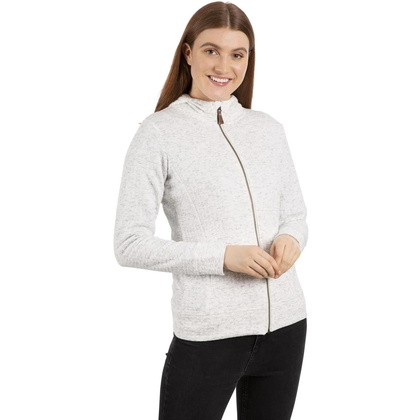Trespass Womens Winnie Zip Up Hoodie Polyester Material