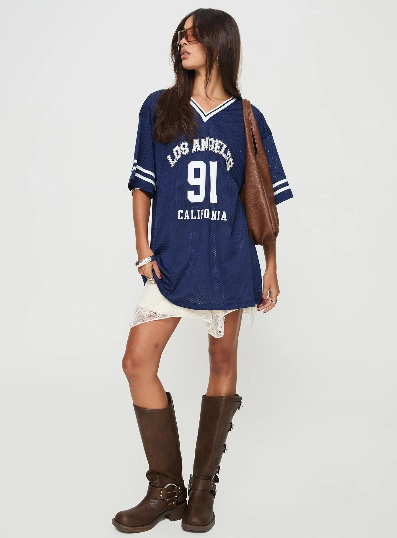 Stylish Wear Michail Jersey Dress Navy
