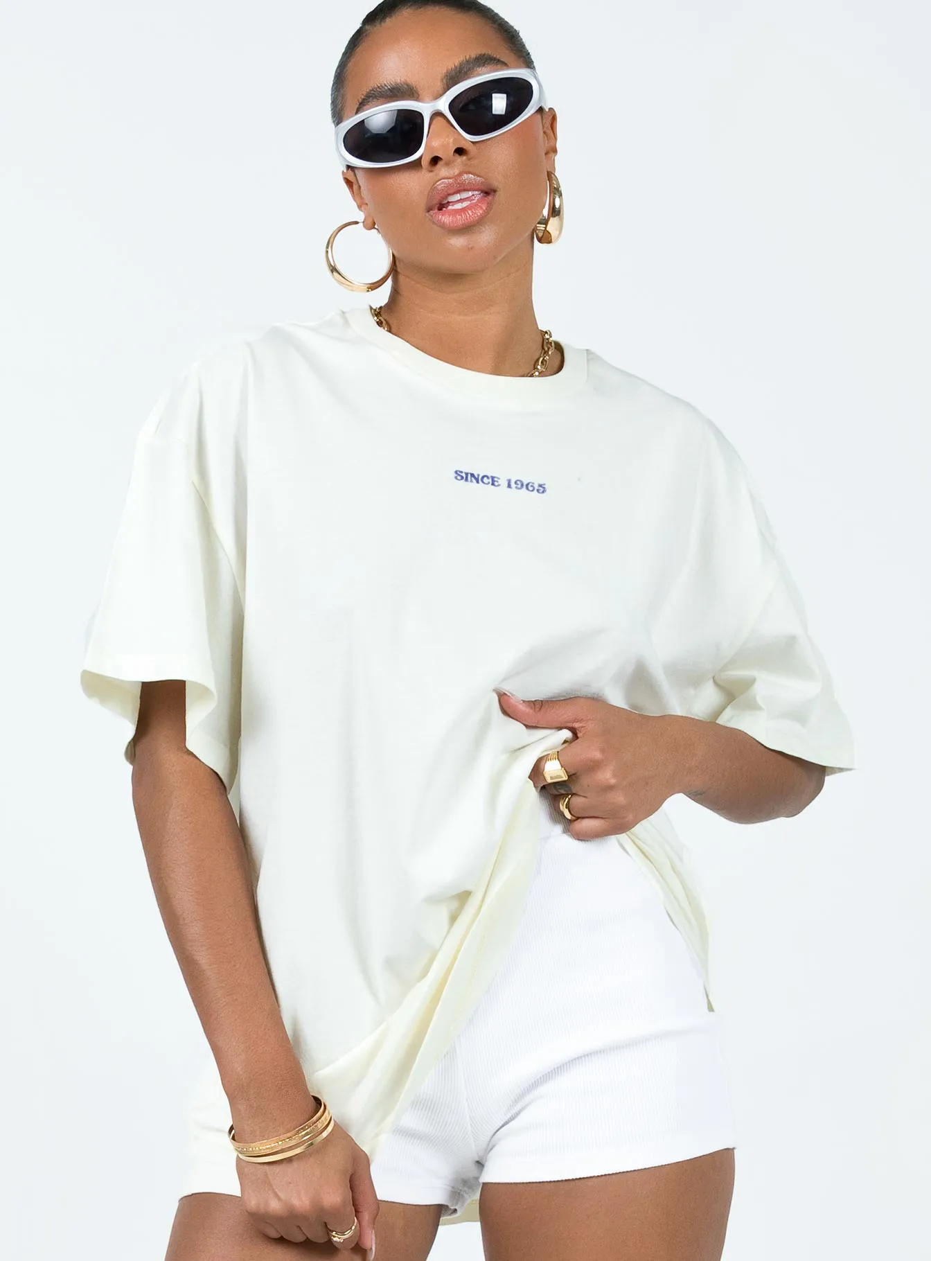 Italian Tomatoes Oversized Tee Multi Comfy Top