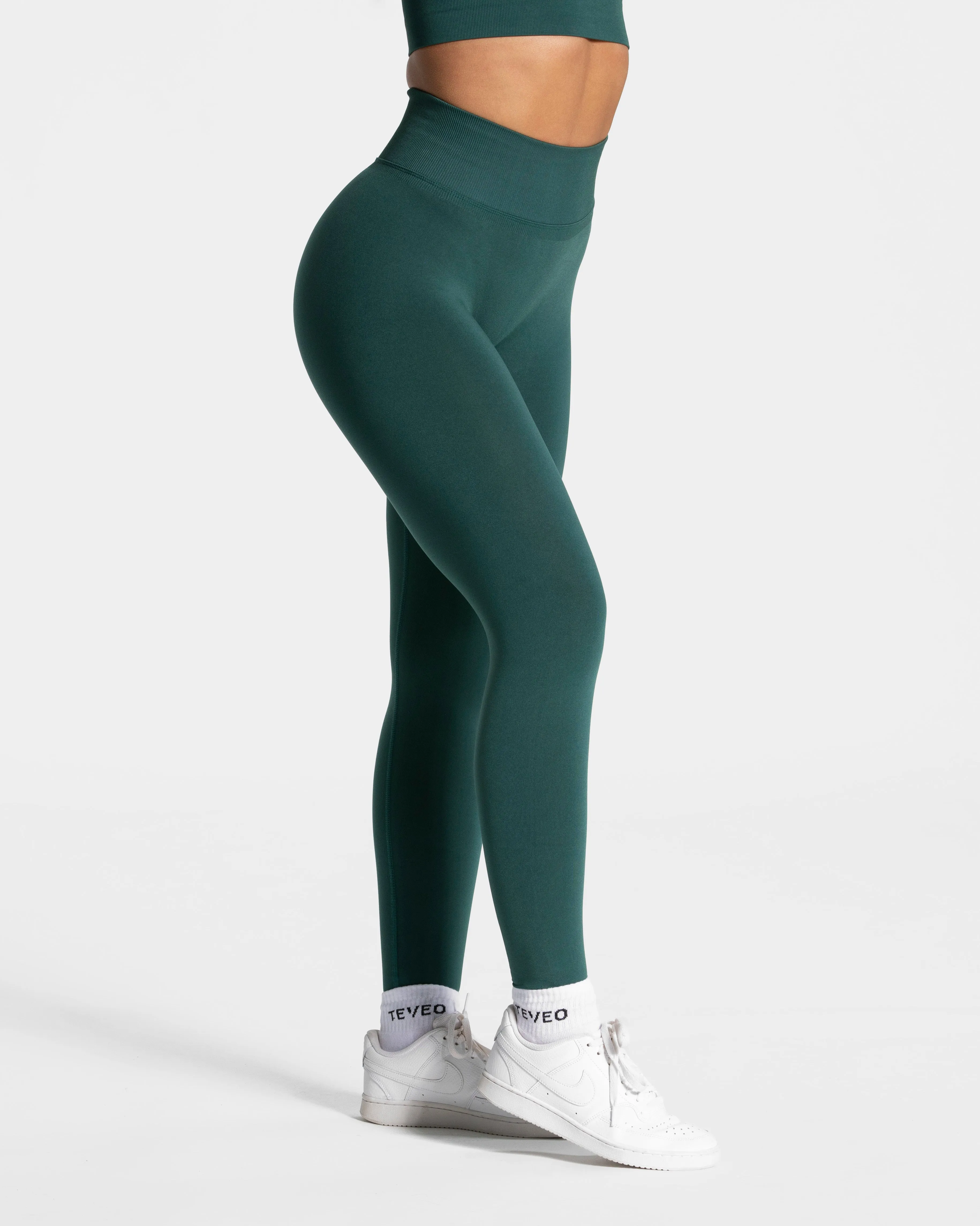Sensation Leggings "Dunkelgr??n" Beginner Level Seamless Design