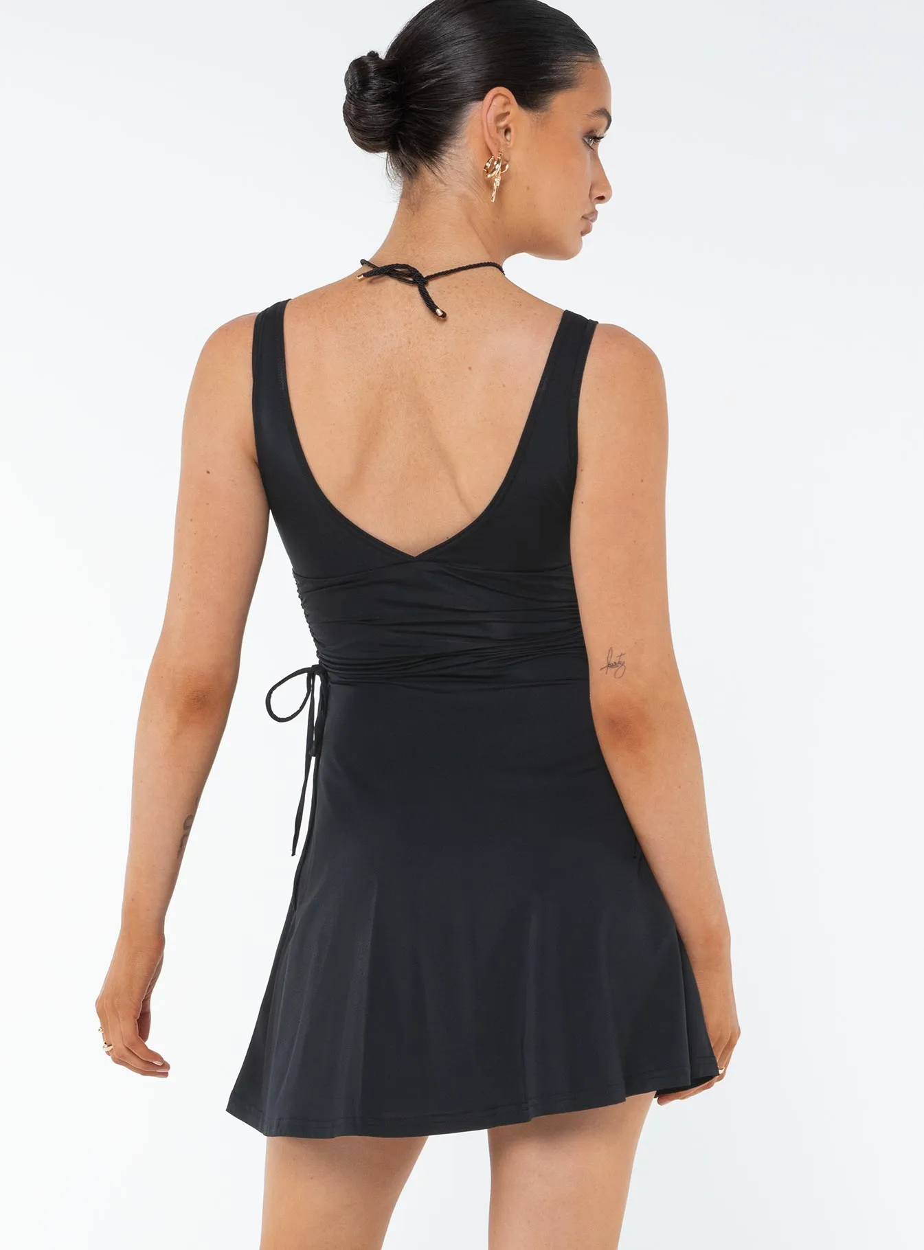 Radiant Mood Delicate Touch Payne Mini Dress Black