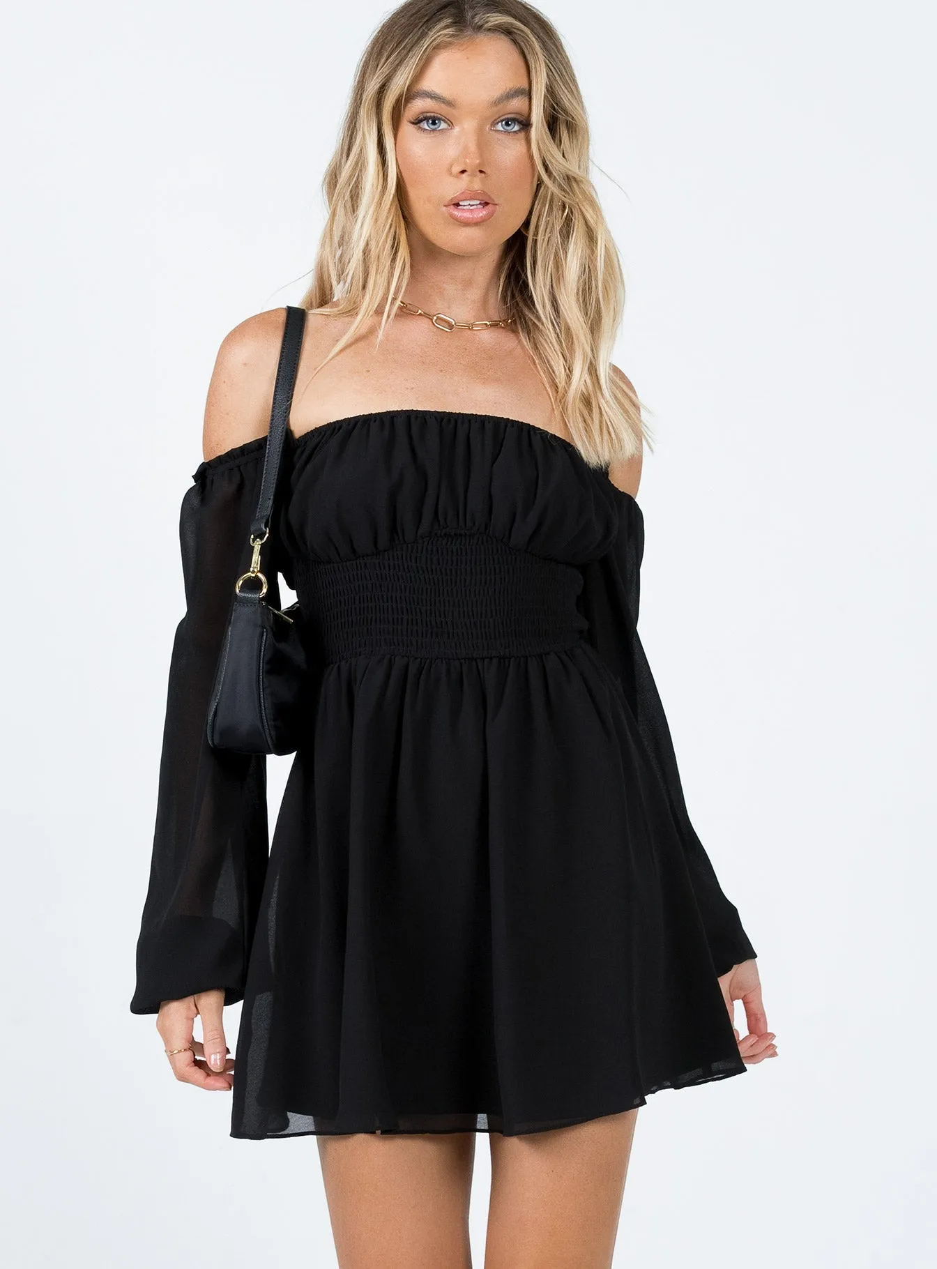 Trend Focused Sammie Mini Dress Black
