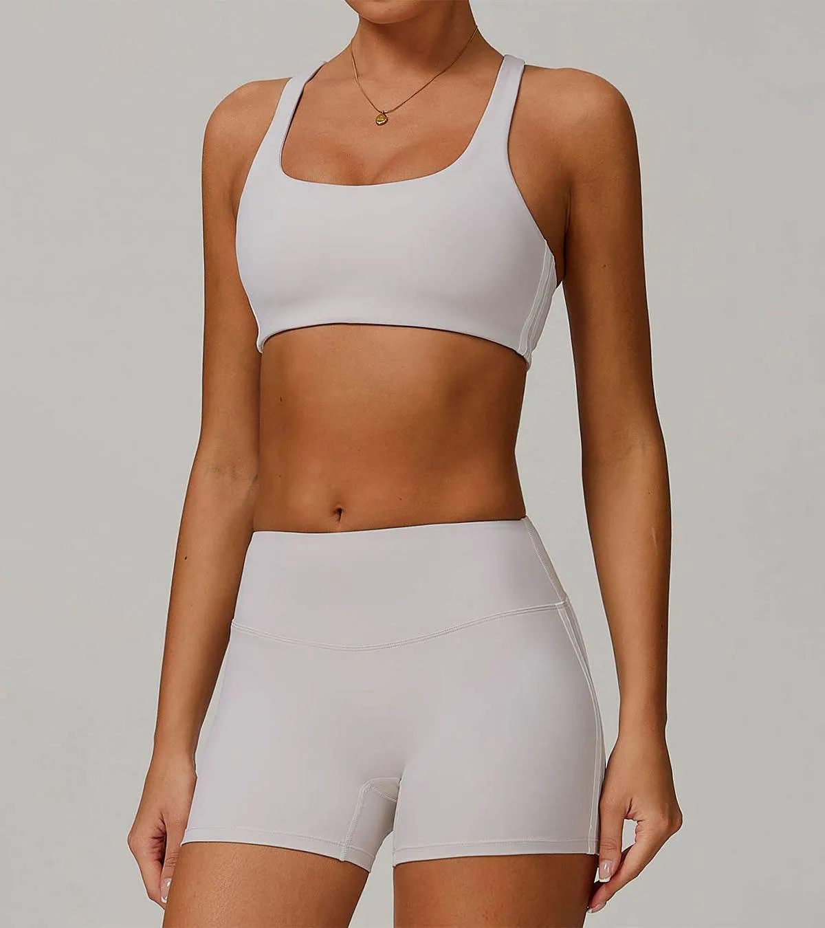 Square Neck Yoga Bra Cami Crop Top Muse Edge