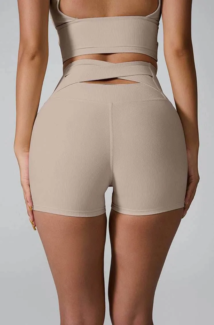 Back Cross Workout Short Fairy Core Strong Edge