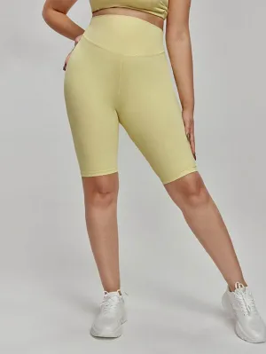 High Waisted Biker Shorts quick dry Loose Fit