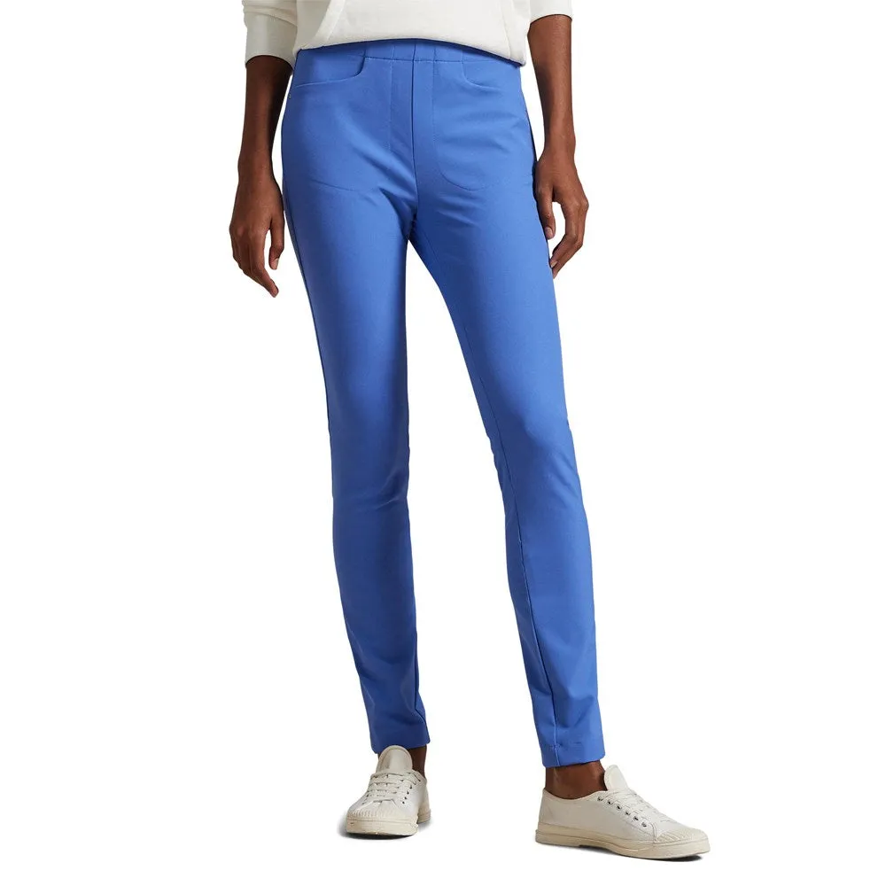 RLX Ralph Lauren Women's Eagle Stretch Twill Golf Pants - Resort Blue DurableBartack