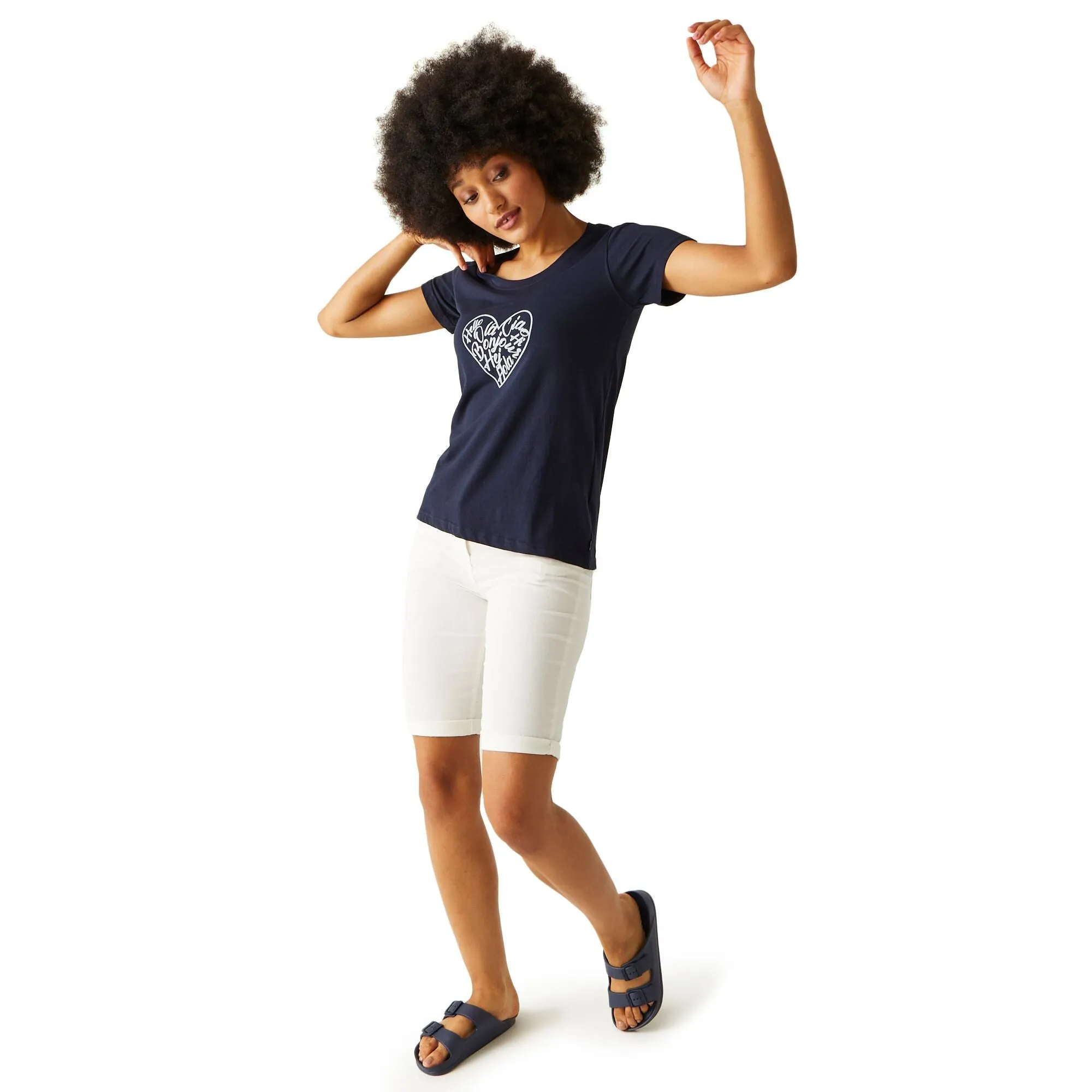 Non Restrictive Movement Regatta Womens Erdre Stretch Shorts