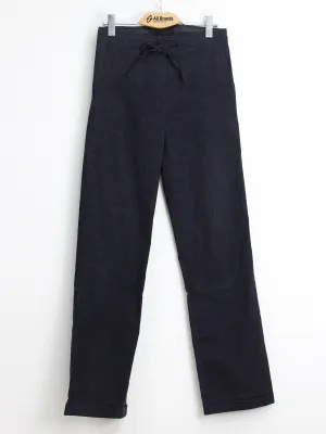 Formal Look Women's Plain Classic Pants,Dark Grey
