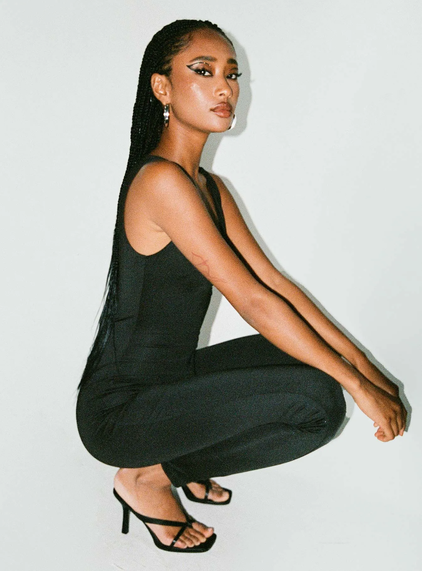 Loose Picnic Zoe Jumpsuit Black