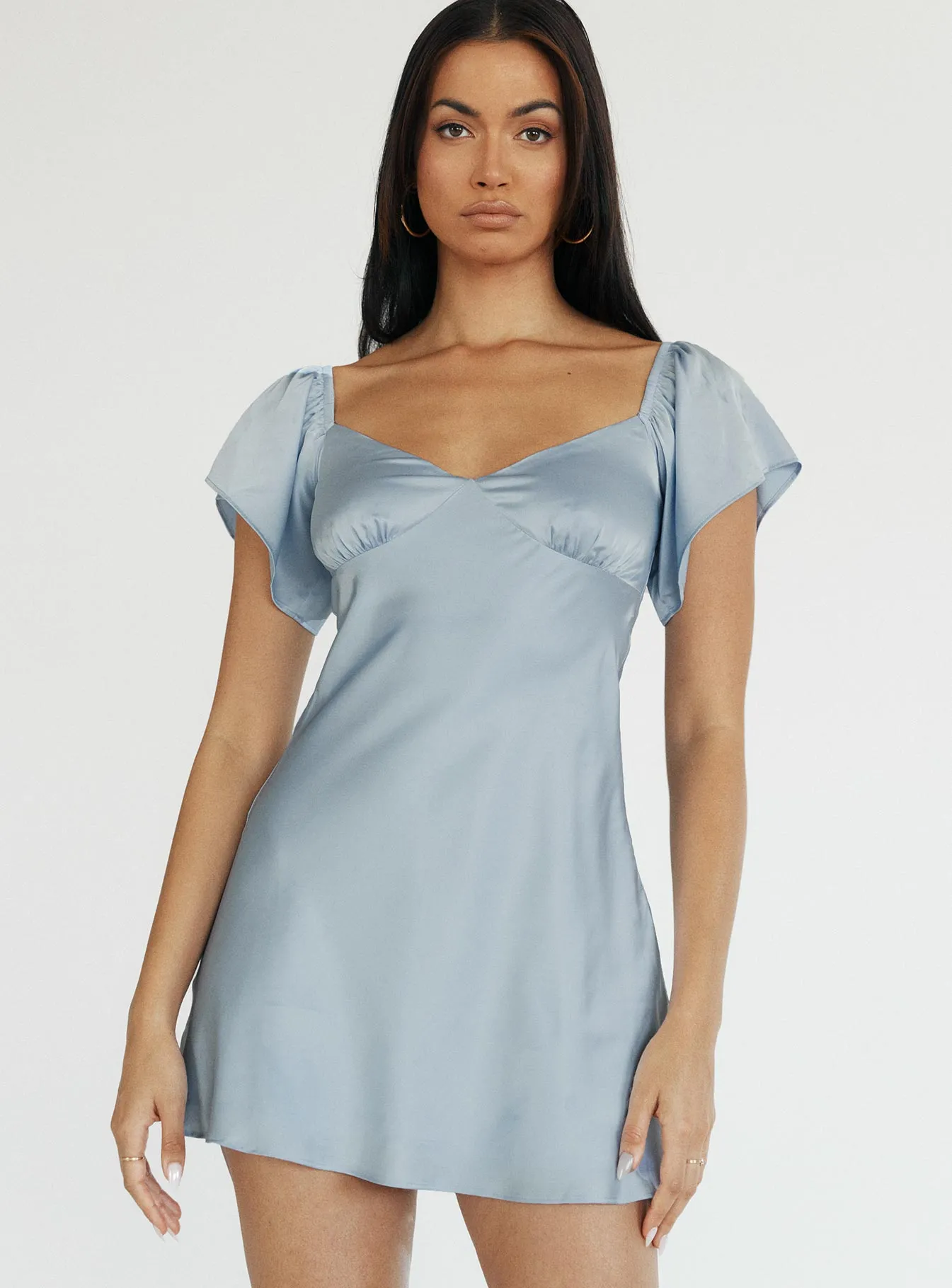 Perfect Waistband Isabel Mini Dress Blue