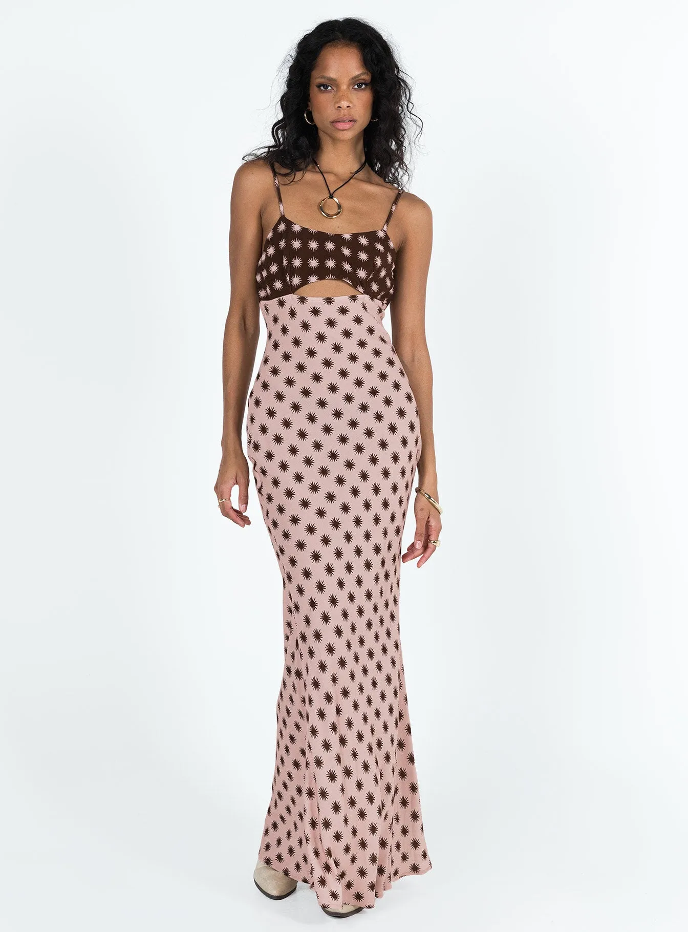 Freda Maxi Dress Pink All Gender Fit Easy Go