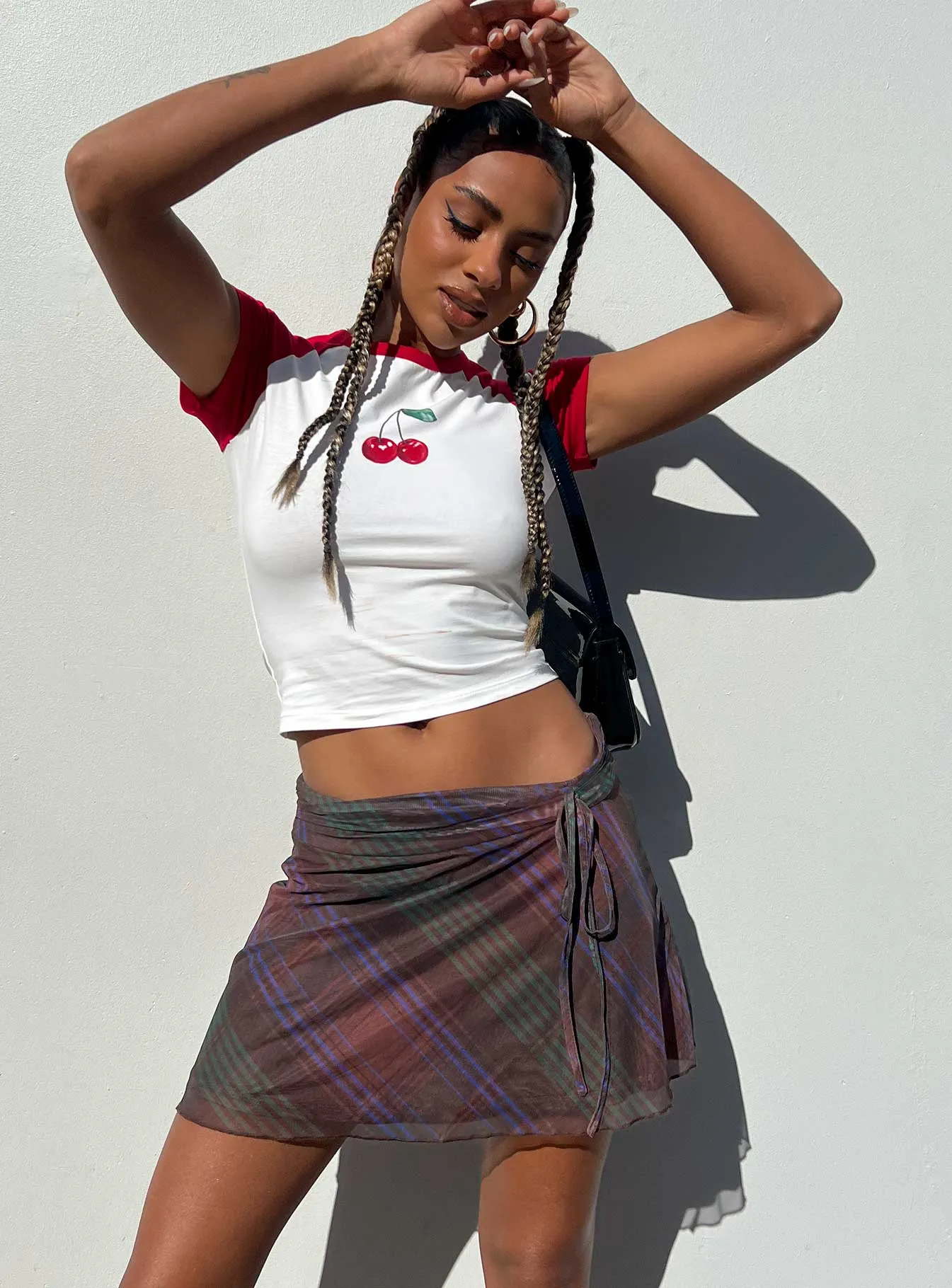 Prep In Your Step Mini Skirt Multi Style Layering