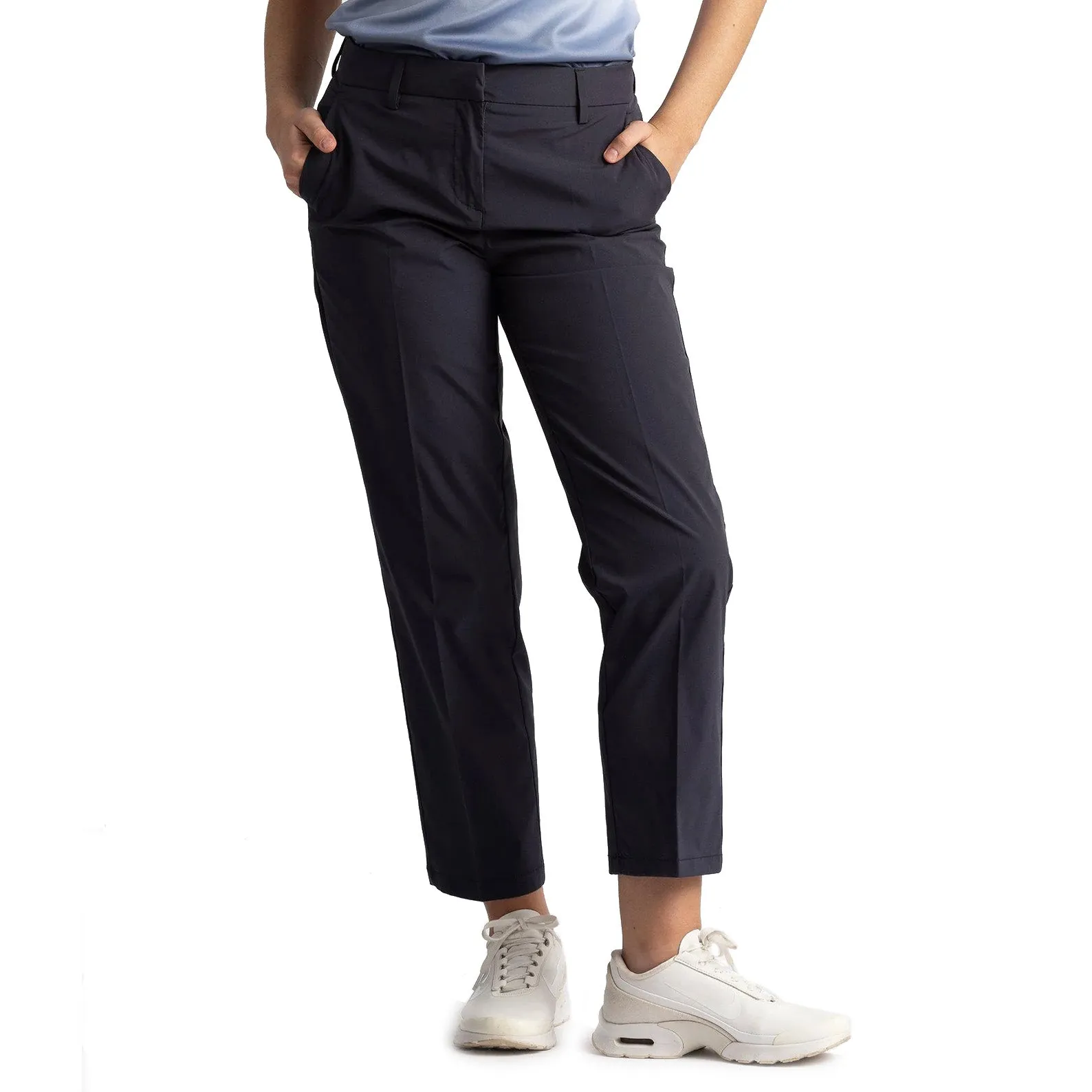 Cross Women's Rose Golf Pants - Navy Active Look Breathable mesh design