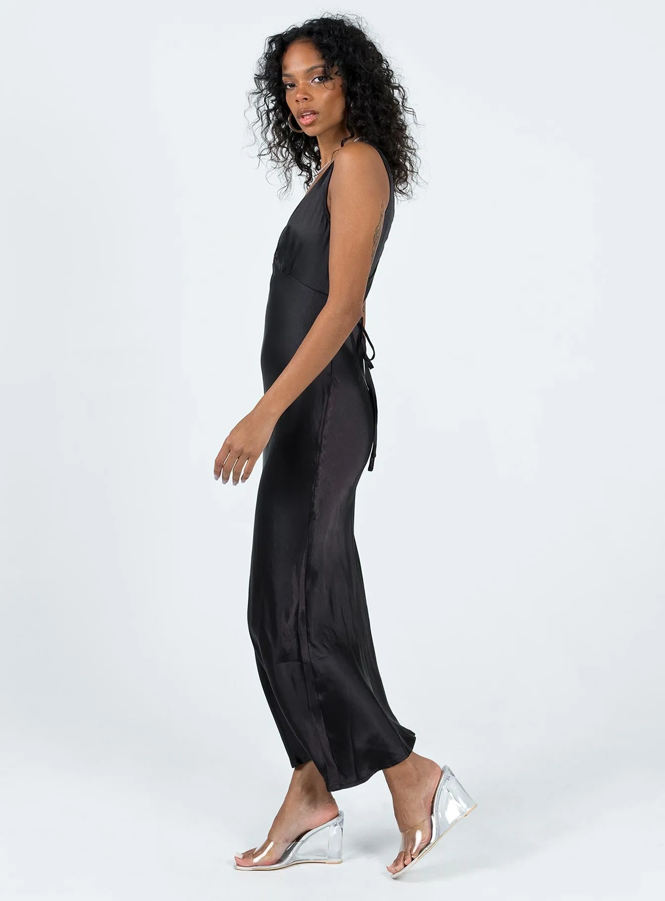 Summer Fashion Nellie Maxi Dress Black