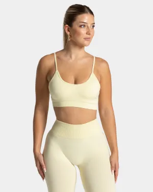 Timeless Pro Bh "Butter Yellow" Red workout gear Classic activewear