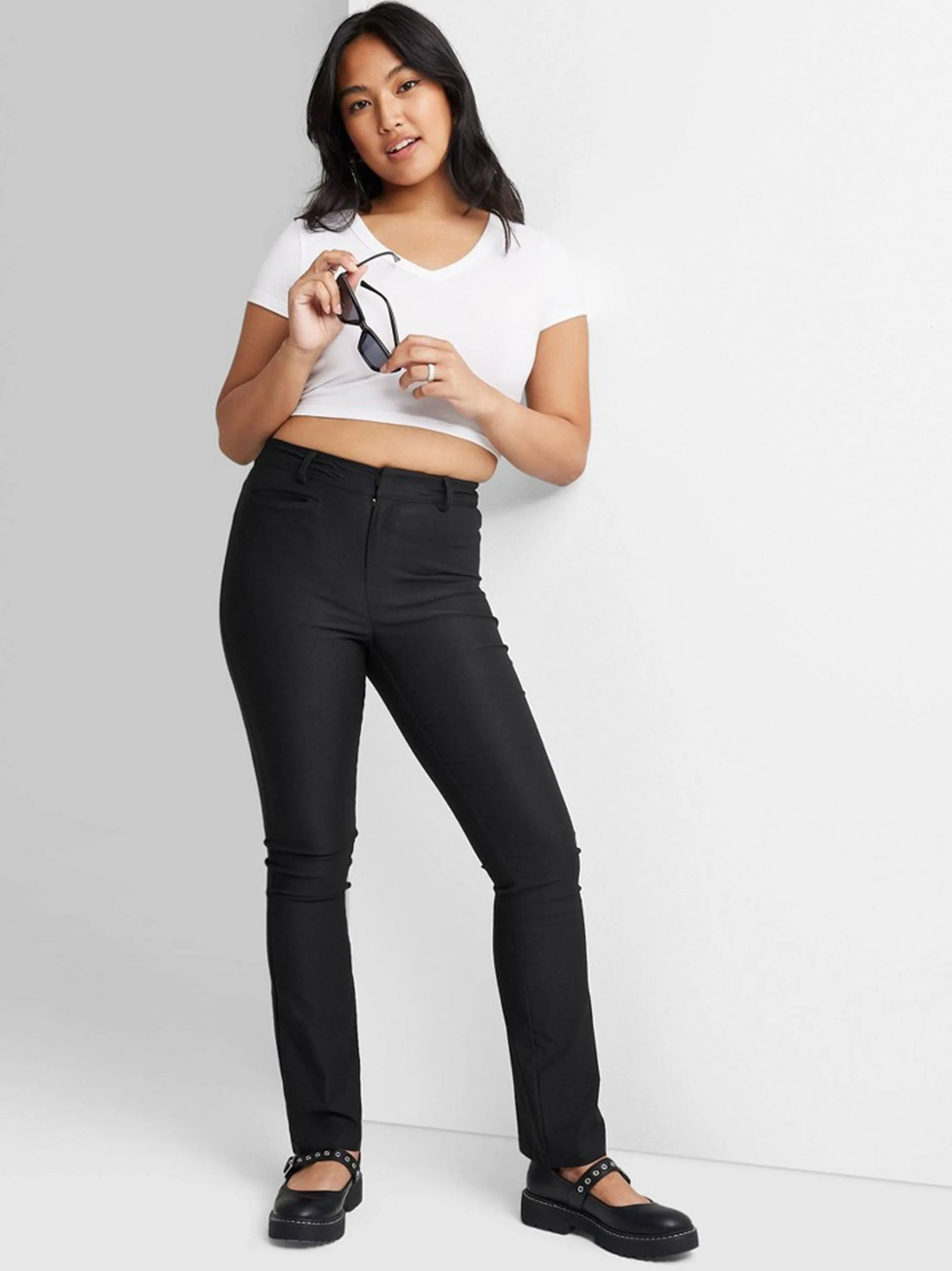 Trail Comfort Casual Comfort Wear Women's Pull On Pant,Black