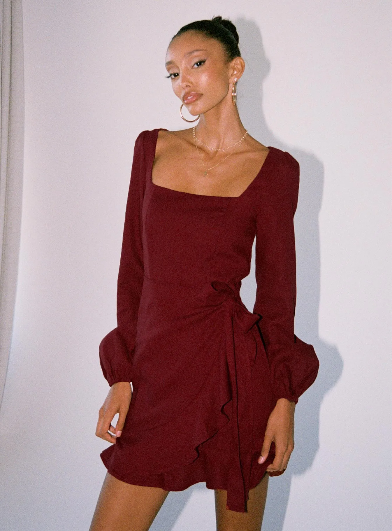 Halter neck Comfortable Fashion The Villa Mini Dress