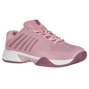High Rebound Midsole Impact Reduction Technology K Swiss Hypercourt 2 AC Women Tennis Shoes - Pink/Grape/Orchid Haze