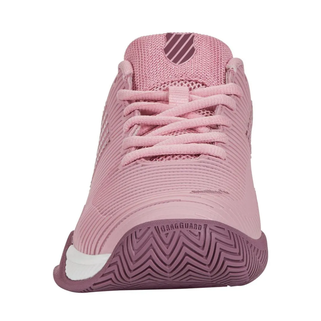 Weightless Frame K Swiss Hypercourt 2 AC Women Tennis Shoes - Pink/Grape/Orchid Haze
