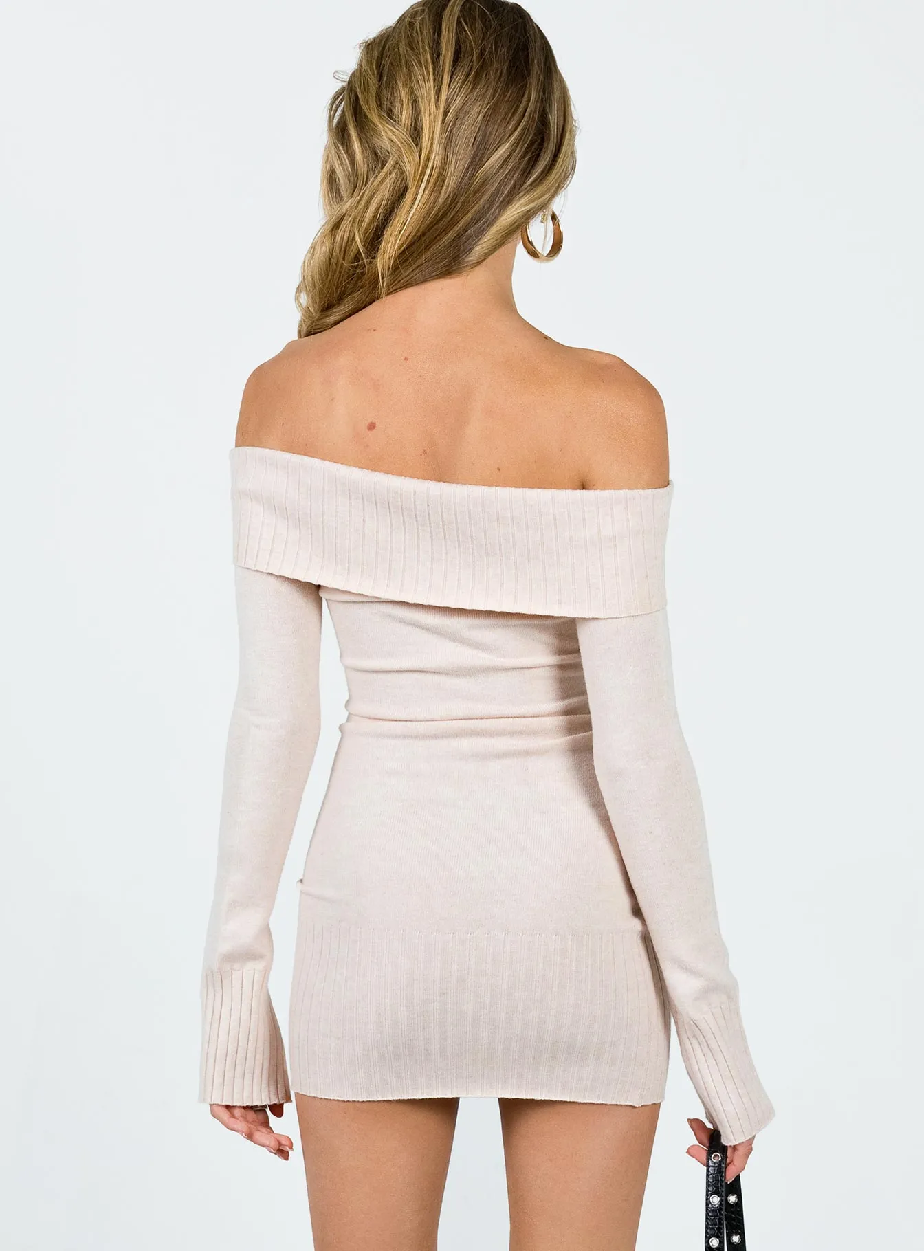 Savani Mini Dress Cream Relax Form