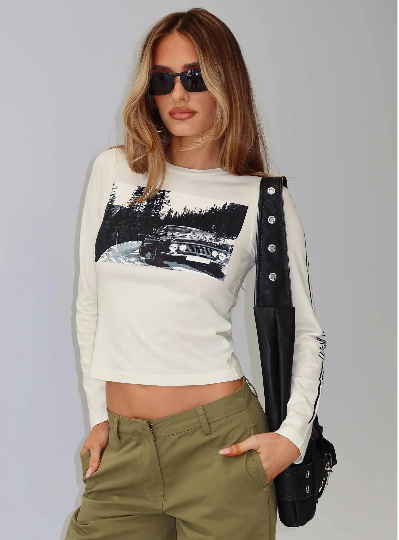 Quick Dry Fit Saint Moritz Long Sleeve Top Washed Marshmellow