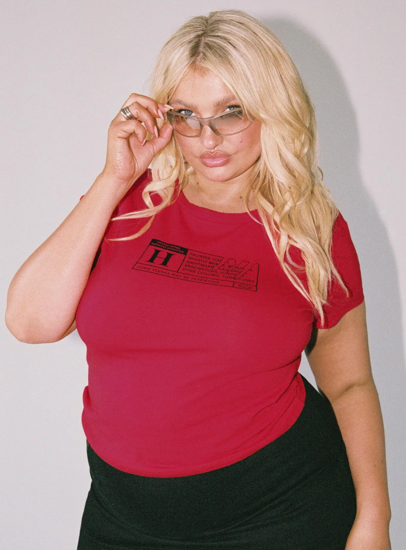 Horror Night Tee Red Curve Outdoor Leisure