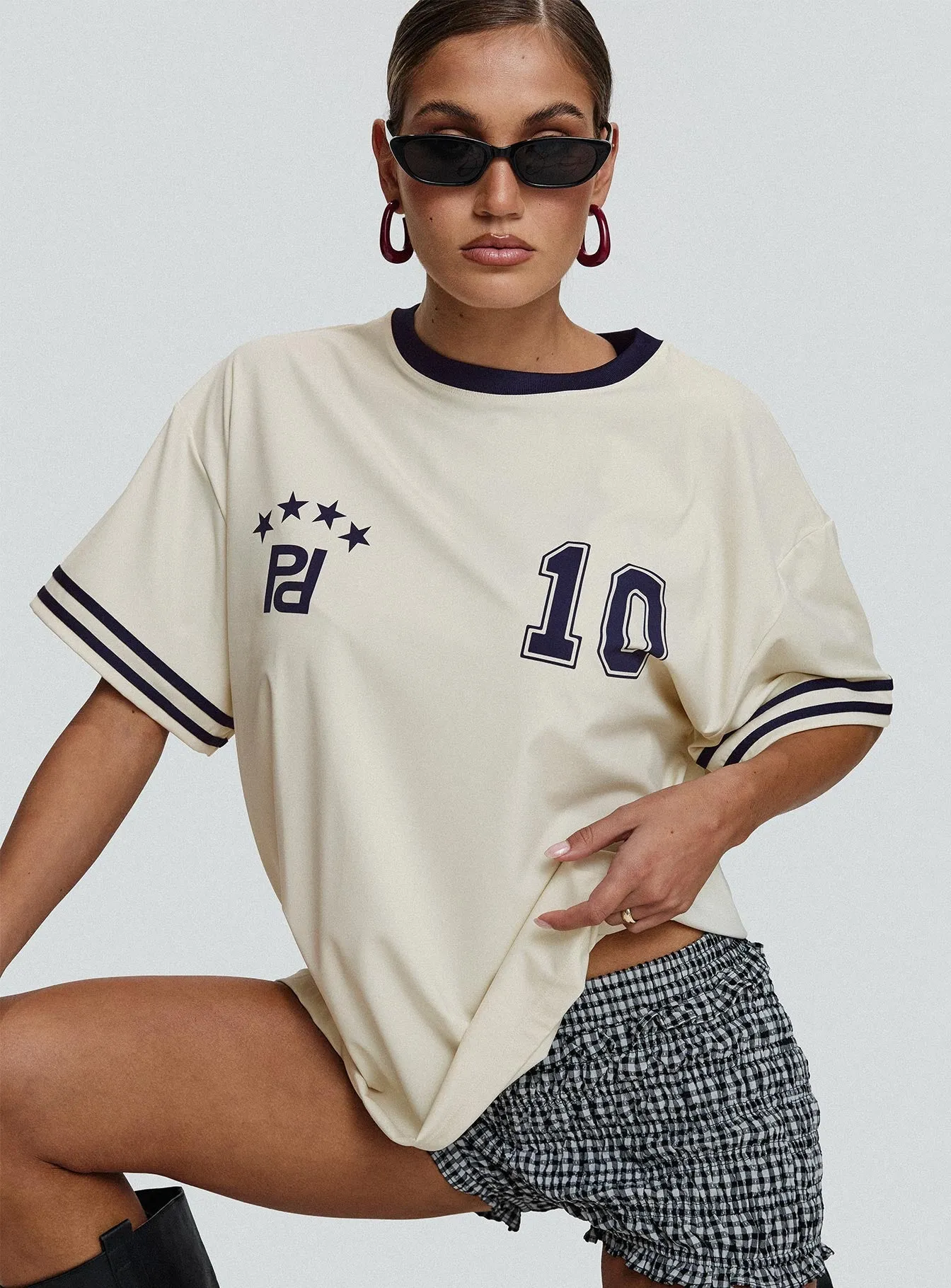 Comfortable Layering Cornwall Football Jersey Cream