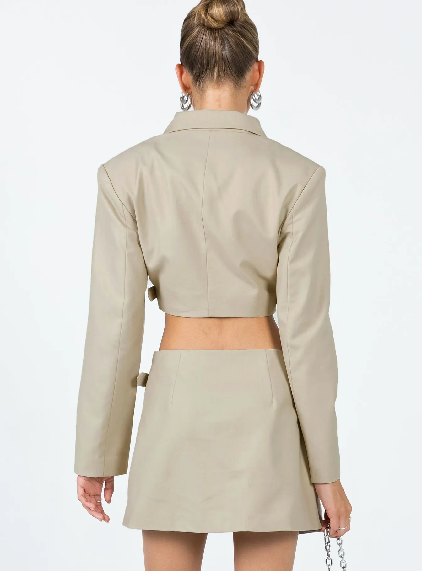 Anja Mini Skirt Camel Comfort Innovation All Day