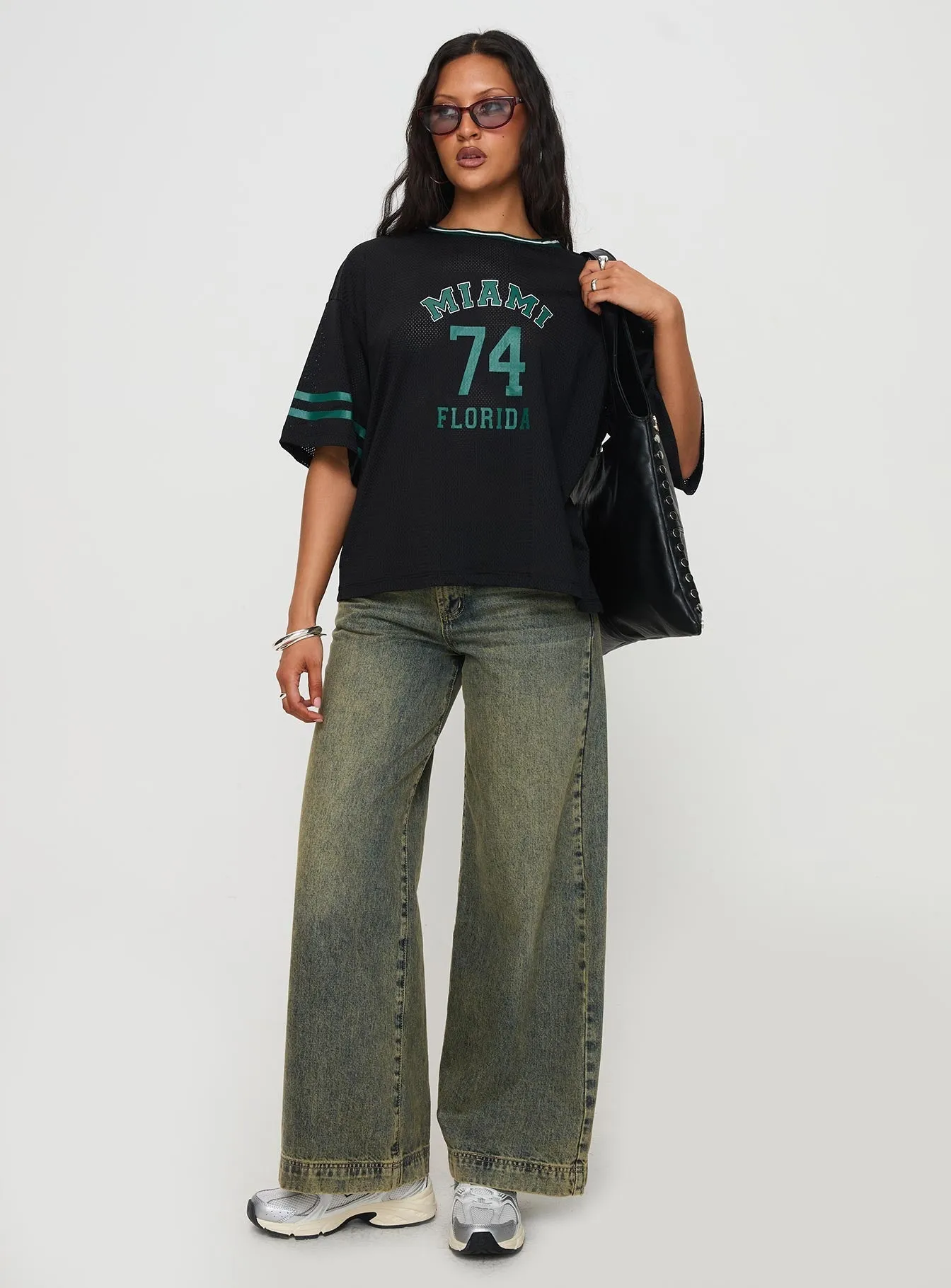 Miami 74 Top Black Everyday Fit