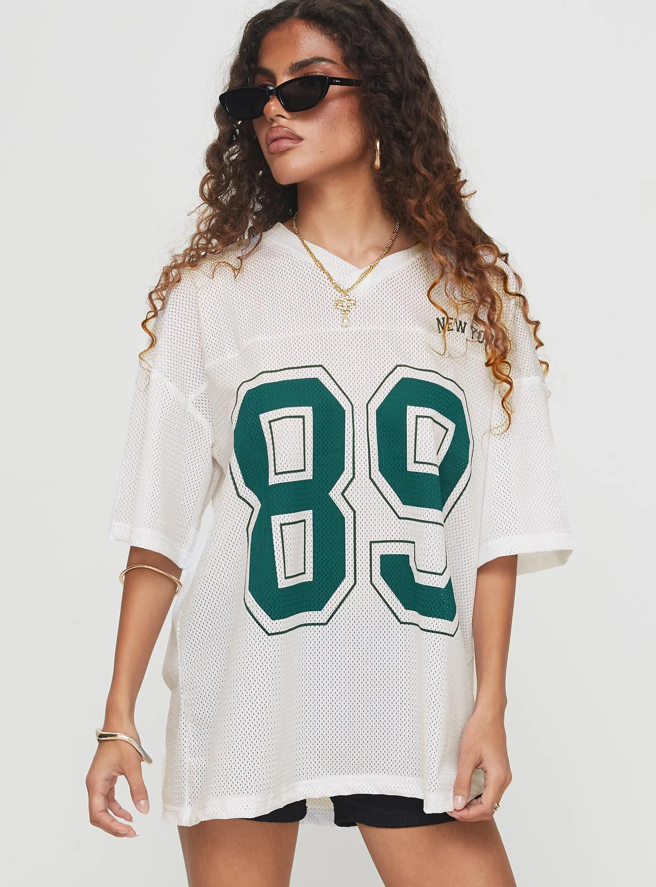 Brynne Top White Sport Performance Fashion-Ready