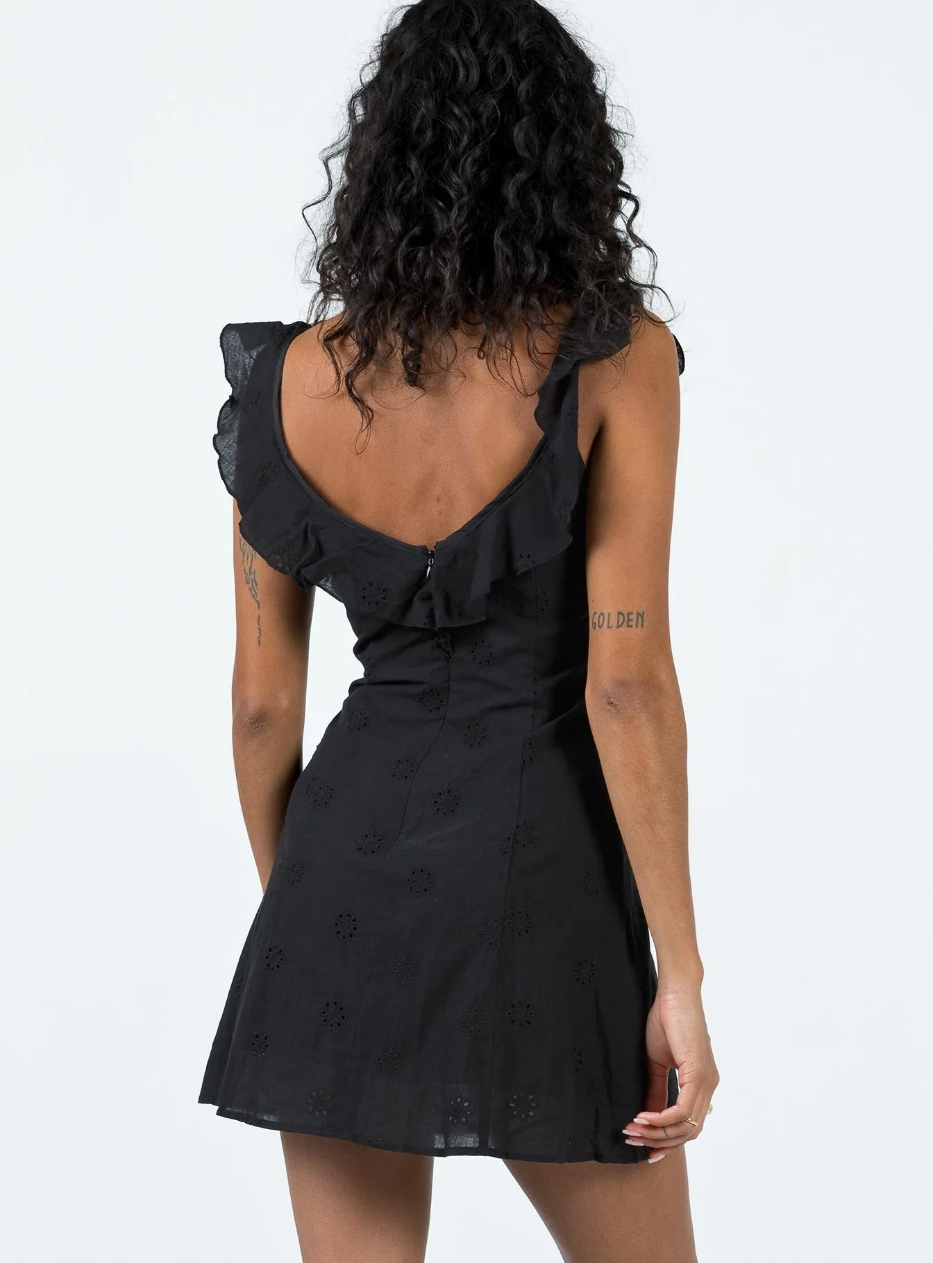 Besiana Mini Dress Black TaglessDesign