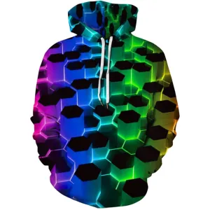 Minimalist Look Trendy Fashion Devon Sport Unisex 3D Novelty Pull-Over Hoodie