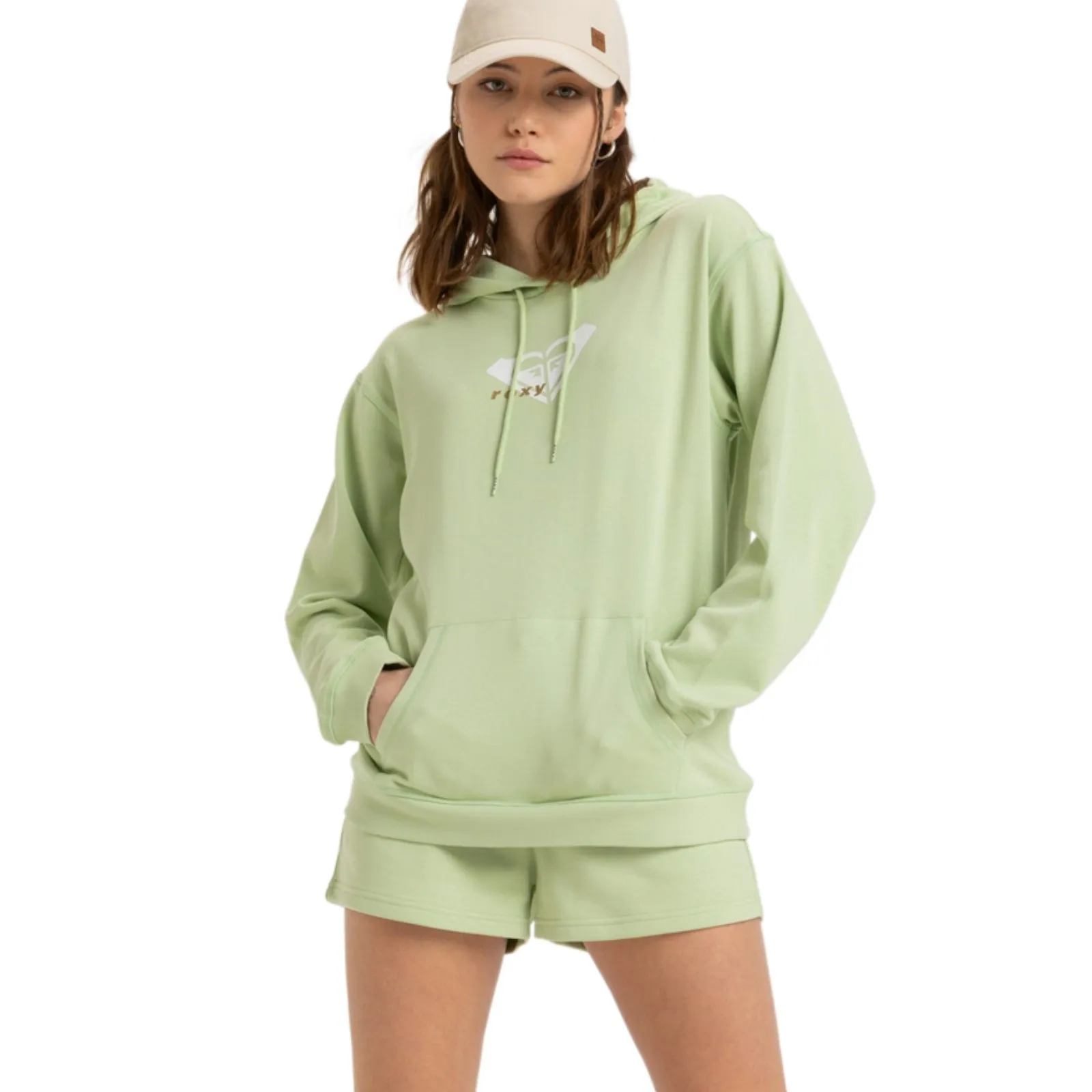 Drawstring Hood Roxy Womens Surf Soaked Hoodie