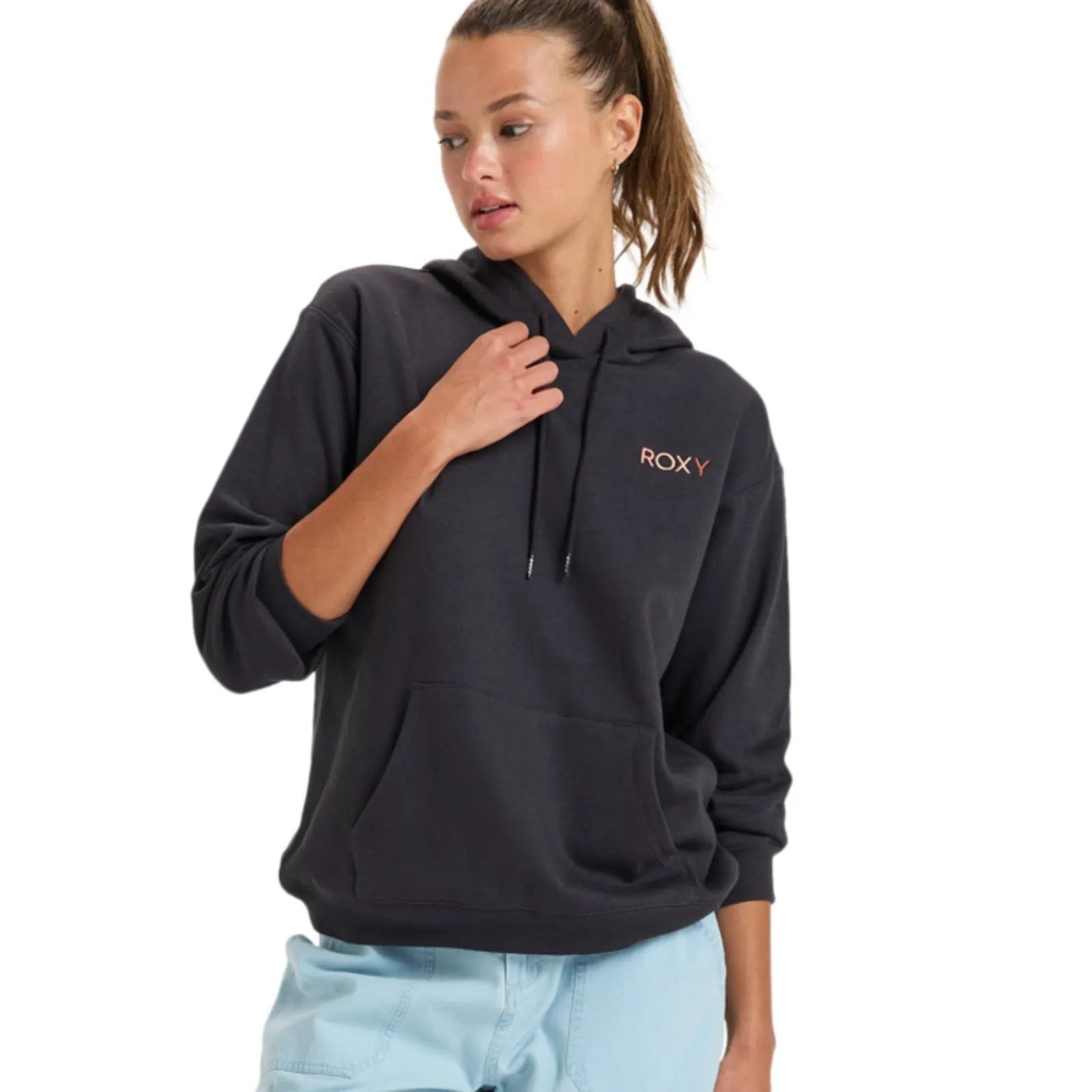 wrinkle free Roxy Womens Saturdaze Hoodie