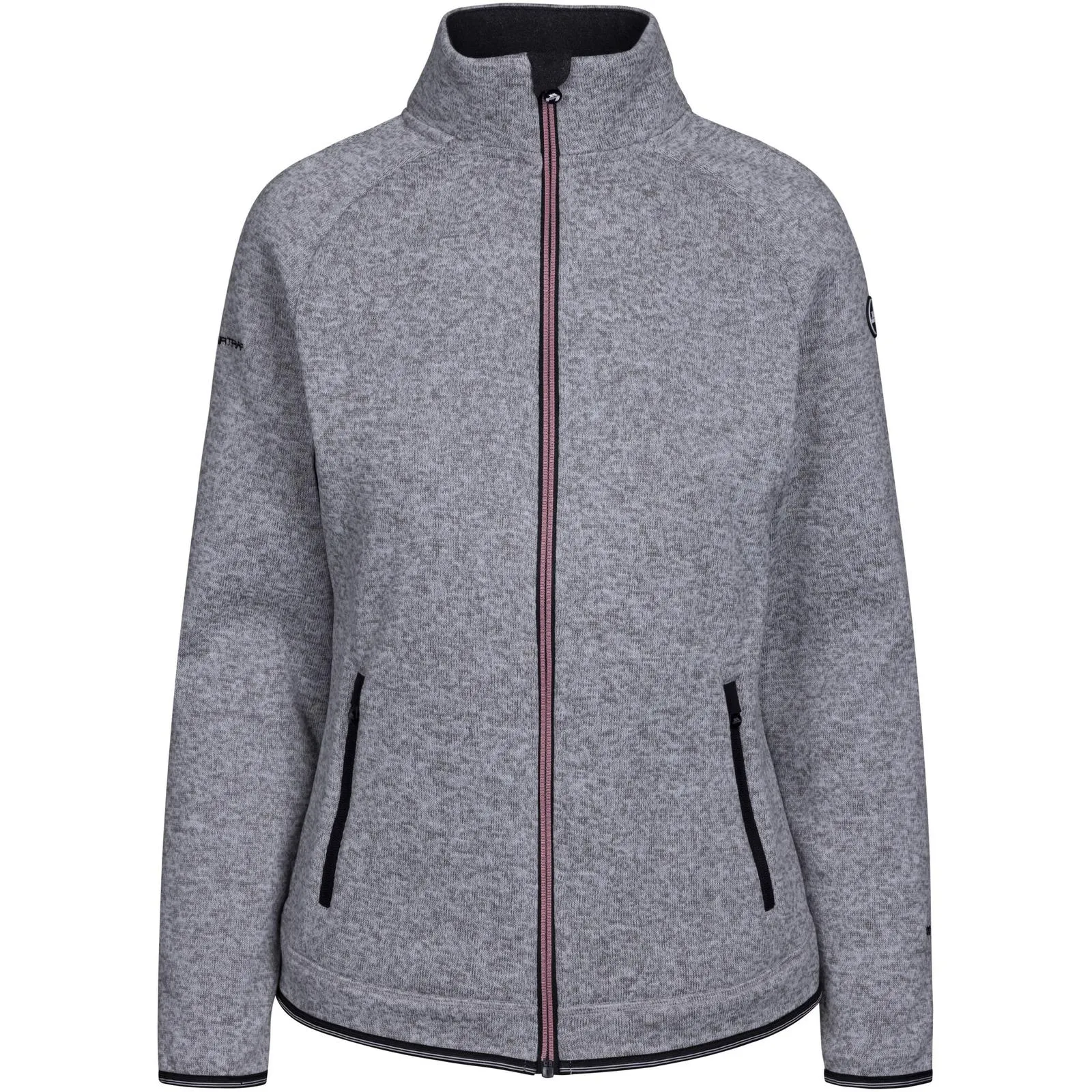 Quick Dry Technology Easy Fit Trespass Womens Toddy AT200 Full Zip Walking Fleece Jacket