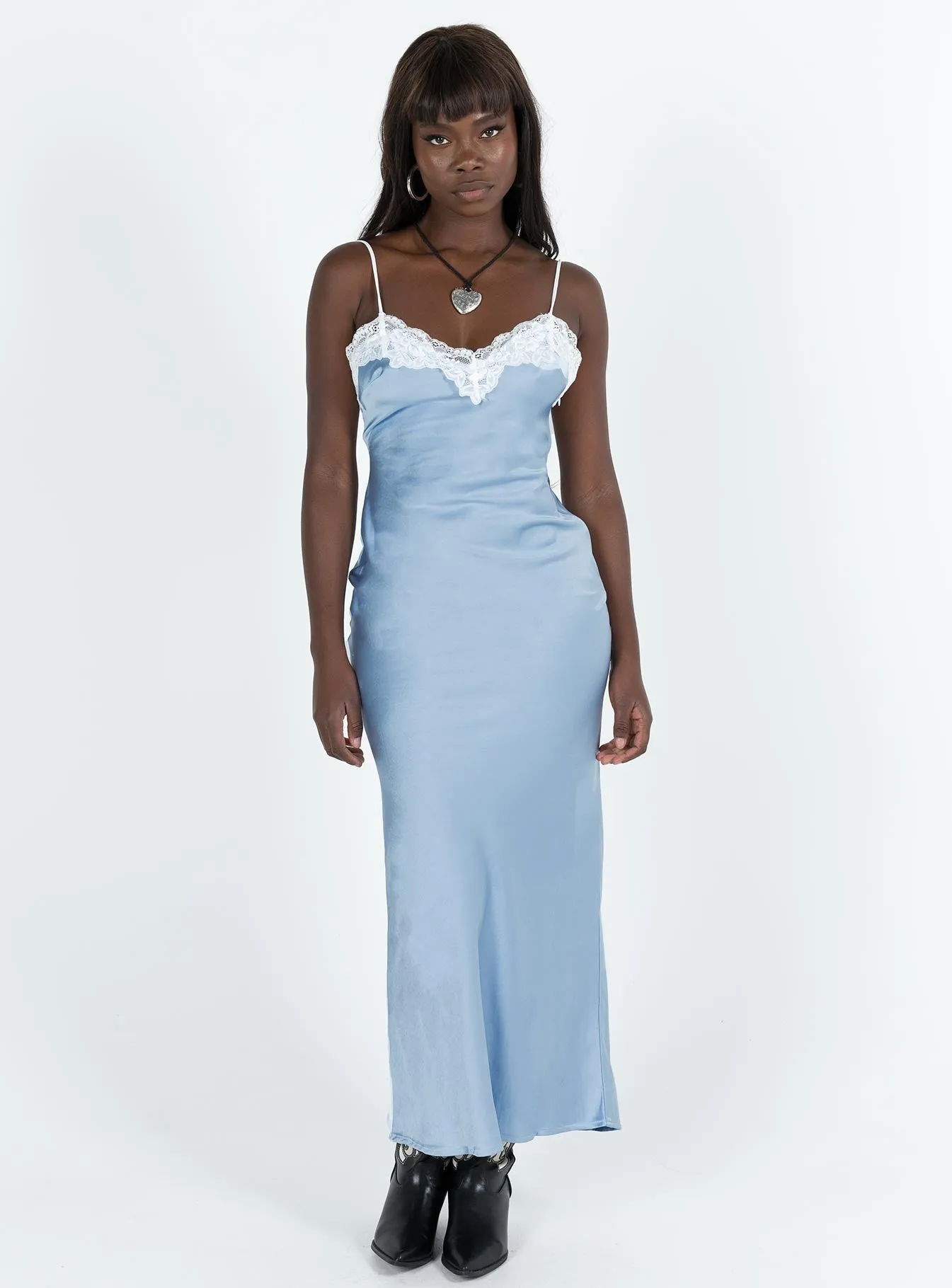 Alexina Maxi Dress Blue Weekend Fresh