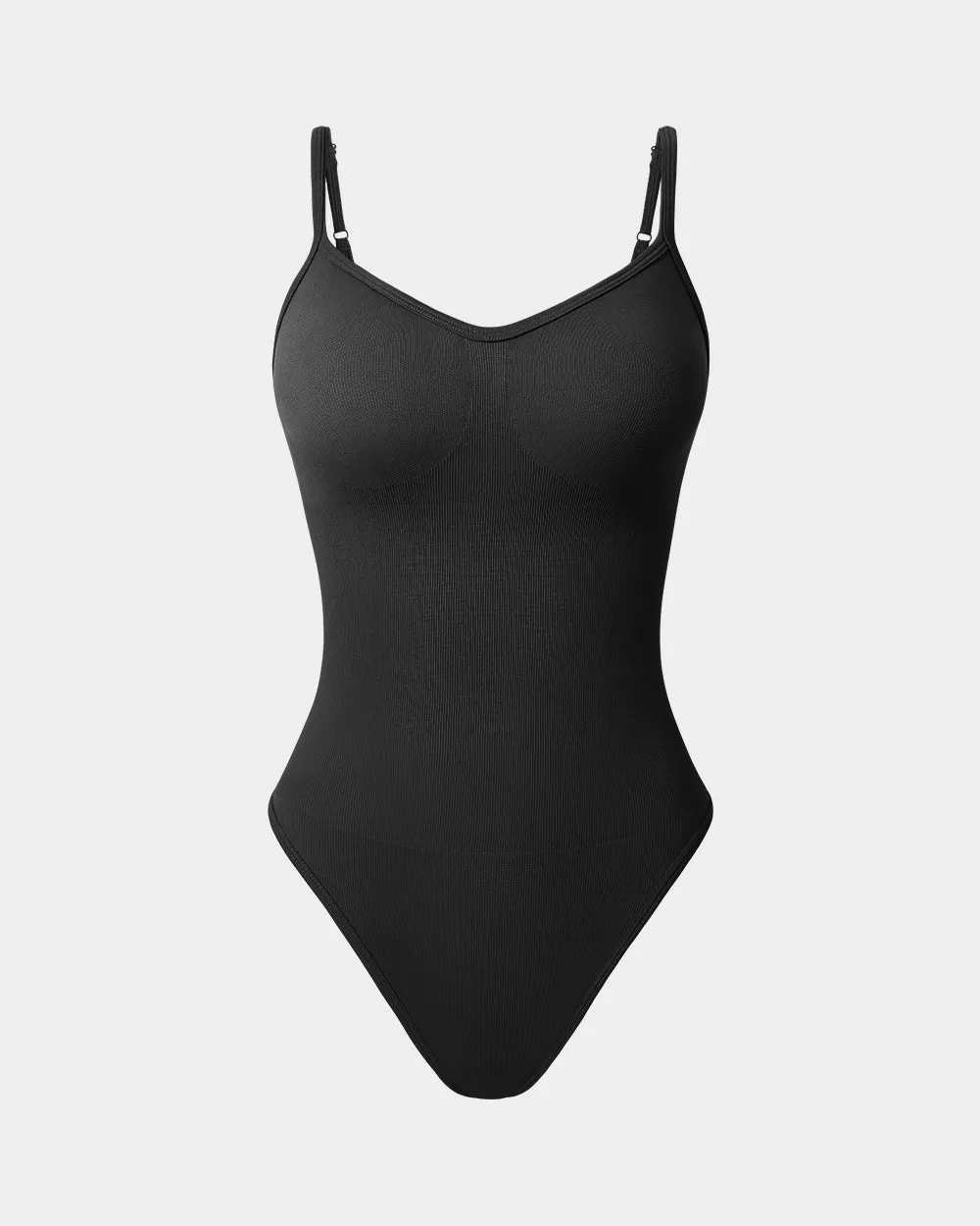 Sleeveless Adjustable Spaghetti Strips  Bodysuits postpartum bodysuit high cut bodysuit