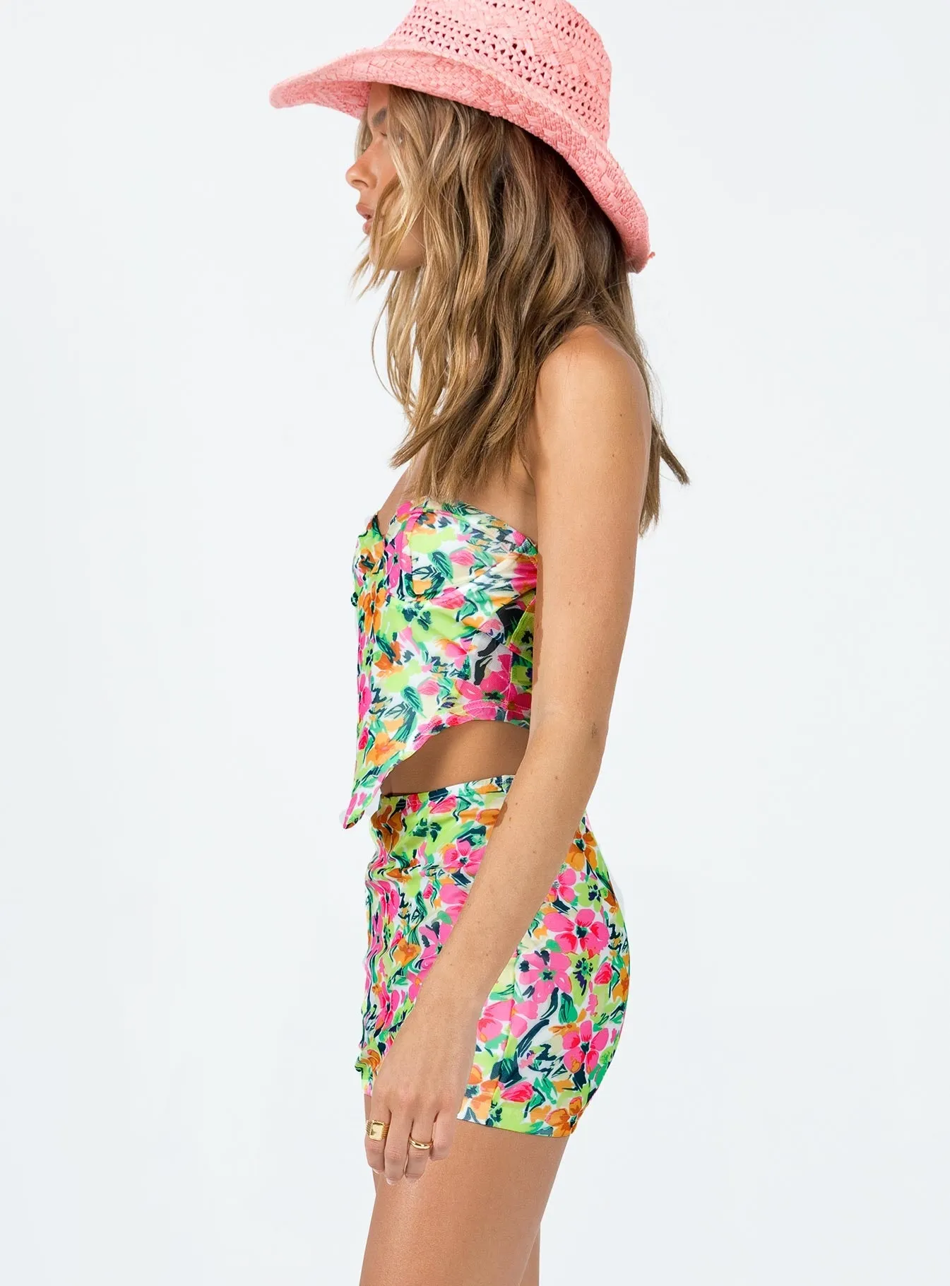 Brynn Set Floral Multi Festival Outfit