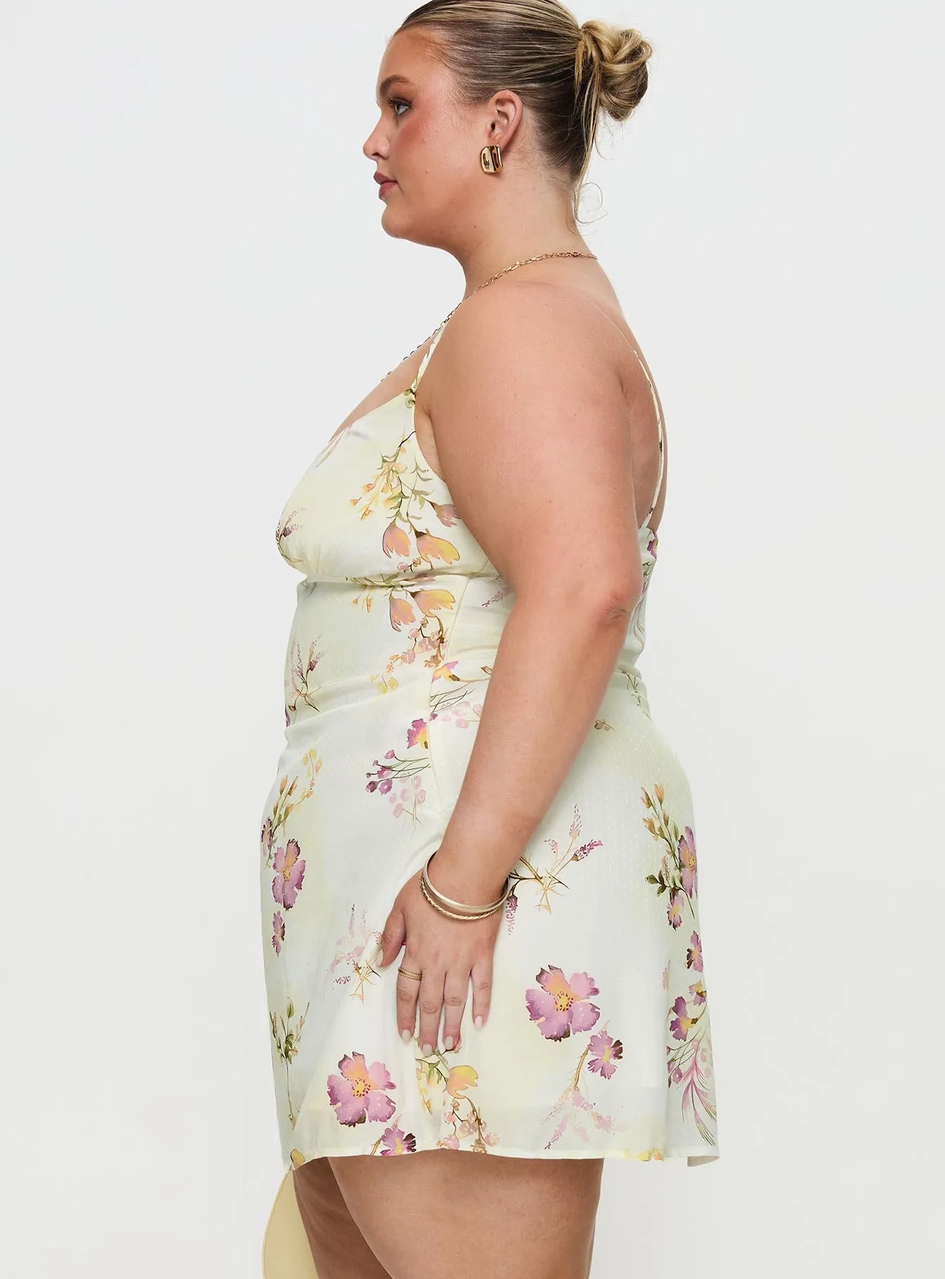 Jaye Mini Dress Floral Curve Daily Essential
