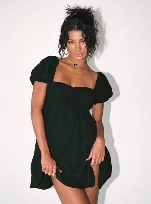 Balanced Tones Let's Dance Mini Dress Black