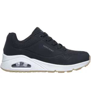 Skechers Womens Uno Stand On Air Memory Foam Skech-Air Trainers Lightweight Form Rainy Day ventilation channels