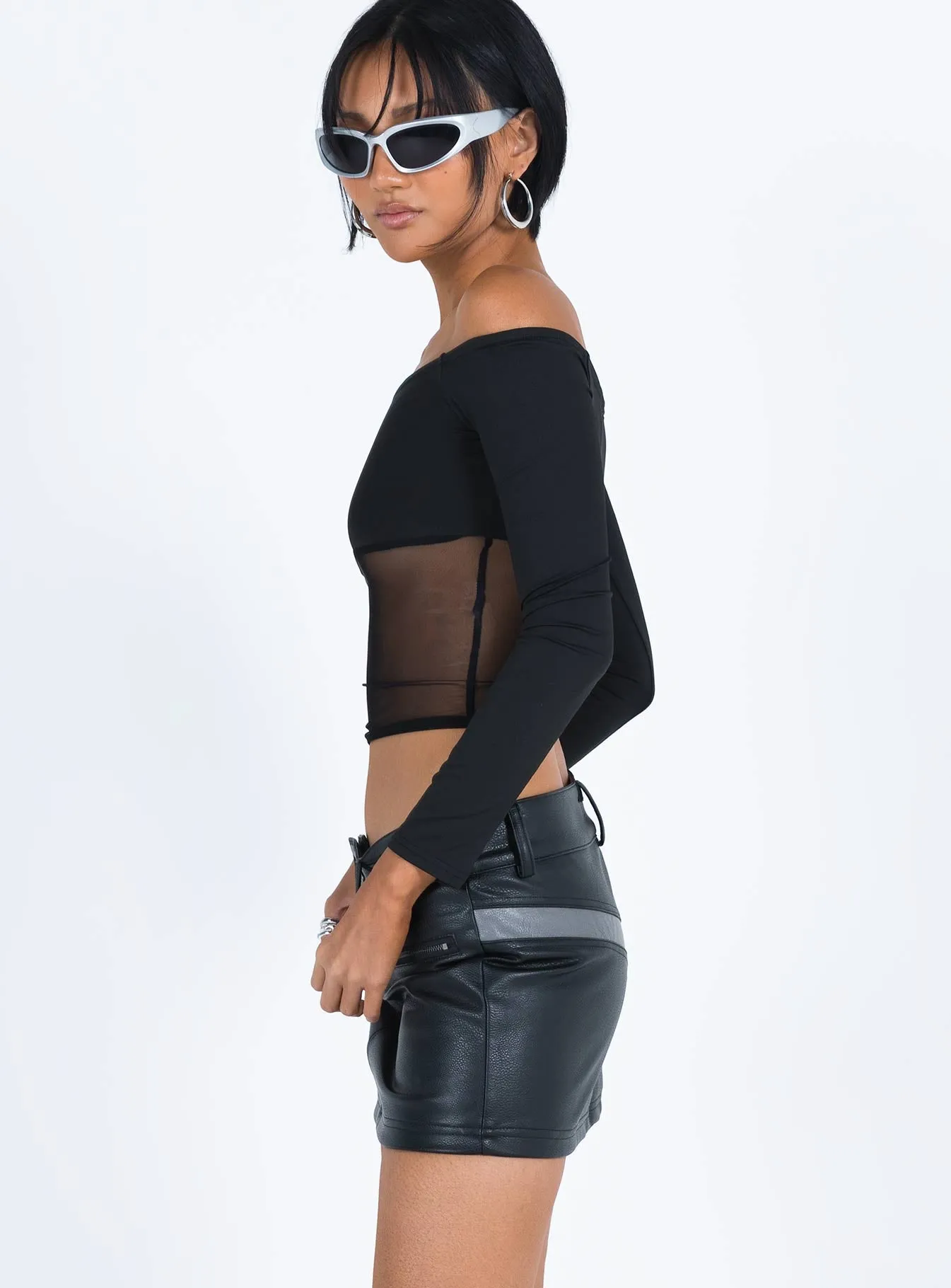 Bazley Faux Leather Mini Skirt Outfit Ideas Chill Wear
