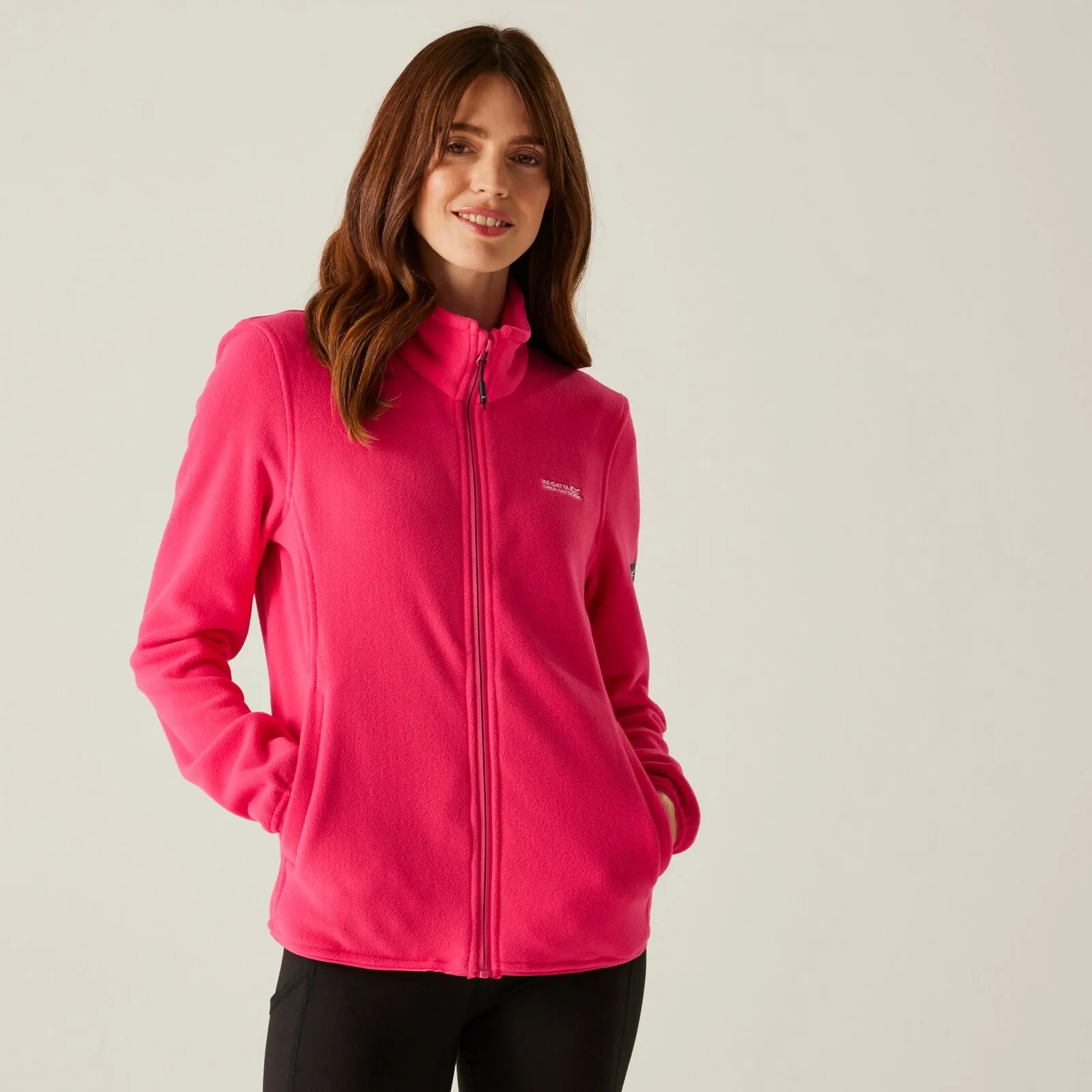 Regatta Womens Clemance IV Full Zip Fleece Soft Interior Commute Look