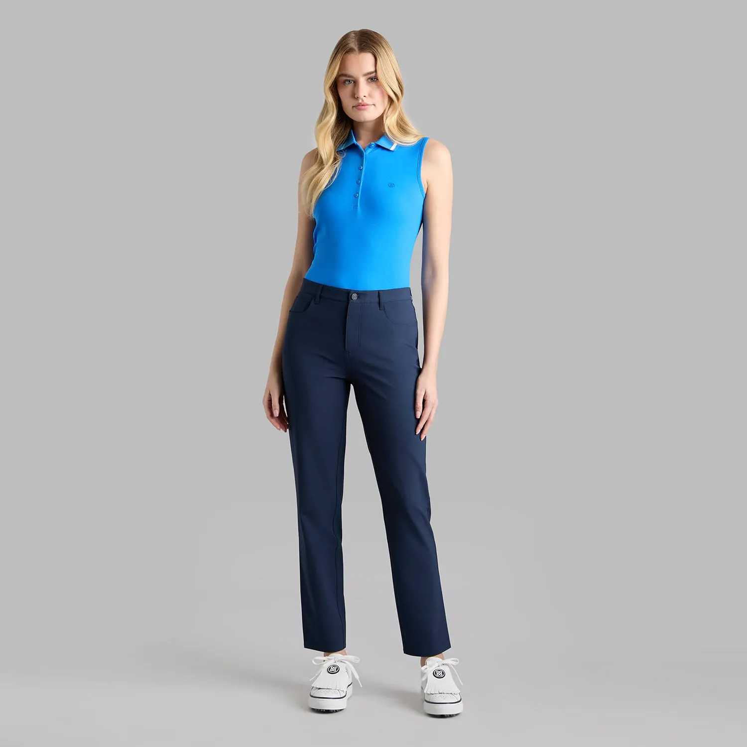 G/Fore Women's Shadow Stretch 5 Pocket Golf Pant - Twilight Sleek Comfort