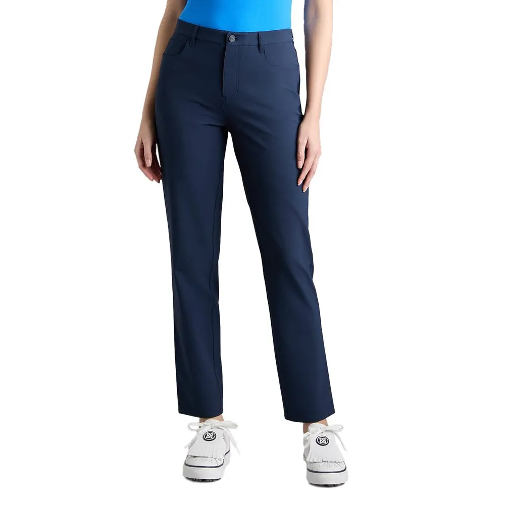 G/Fore Women's Shadow Stretch 5 Pocket Golf Pant - Twilight No Chafe