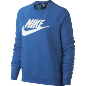 Nike Women's Sportwear Essential Fleece Crew Sweatshirt BV4112-476 Shiny Finish button detail