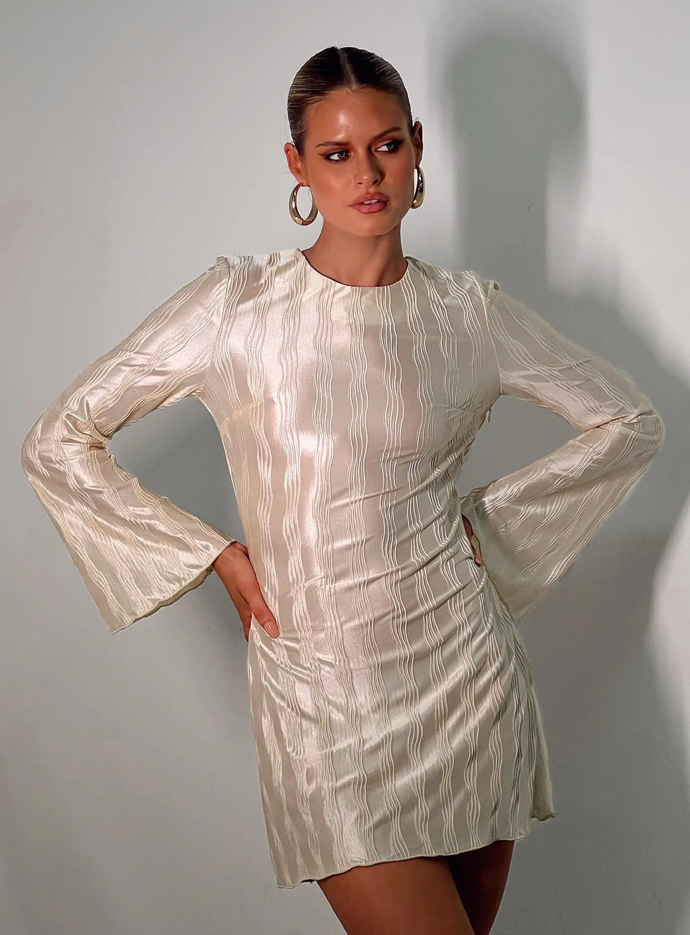 Venaya Mini Dress Champagne Daily Option